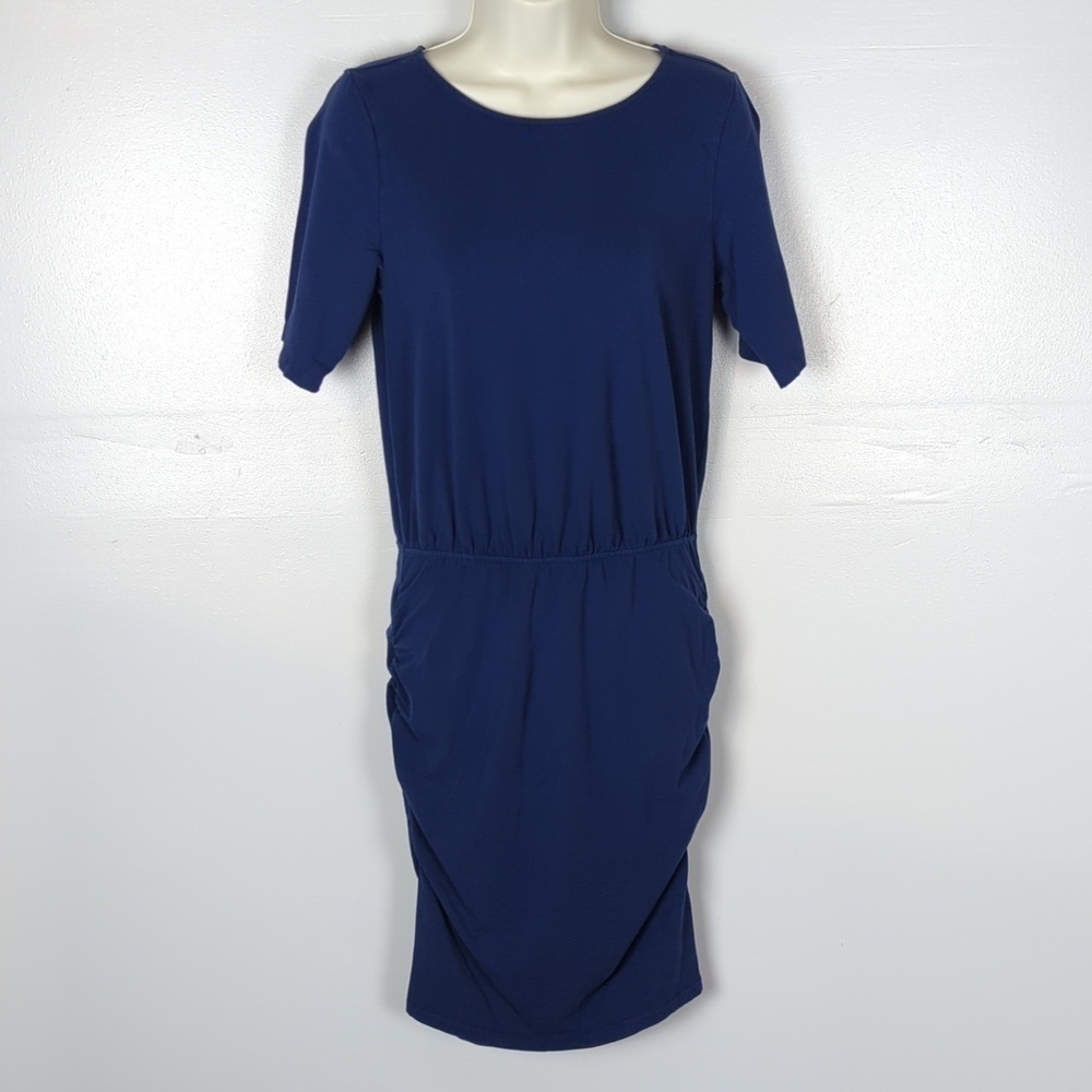 Michael Stars Ruched T-Shirt Dress